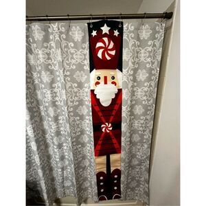 Rare Christmas Decorations Bathroom/Shower Curtain 68”x10,5”